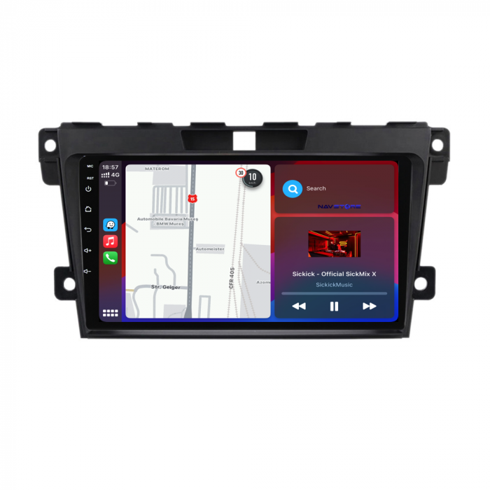 Navigatie Dedicata Mazda CX-7 (2008-2015), 9Inch, 8Gb Ram, 256Gb Stocare, CarPlay [3]