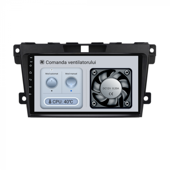 Navigatie Dedicata Mazda CX-7 (2008-2015), 9Inch, 8Gb Ram, 256Gb Stocare, CarPlay [6]