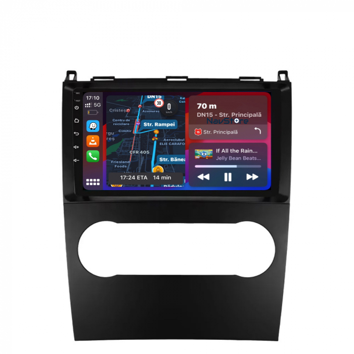 Navigatie Dedicata Mercedes Benz A-Class/B-Class (2004-2012), 9Inch, 4Gb Ram, 64Gb Stocare, Carplay [3]