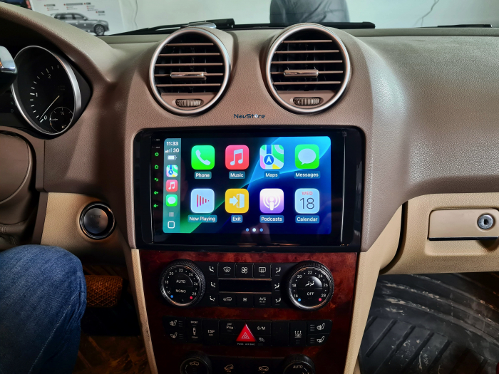 Navigatie Android Dedicata Mercedes Benz ML W164 | GL X164 (2005 - 2012), Display 2K, 4Gb Ram, 64Gb Stocare, Bluetooth, WiFi, Carplay [7]