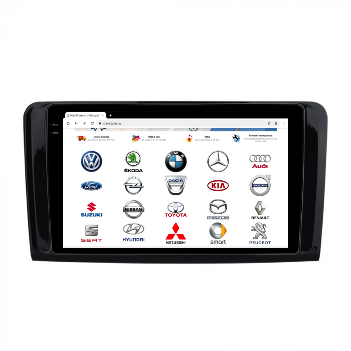 Navigatie Android Dedicata Mercedes Benz ML W164 | GL X164 (2005 - 2012), Display 2K, 4Gb Ram, 64Gb Stocare, Bluetooth, WiFi, Carplay [6]