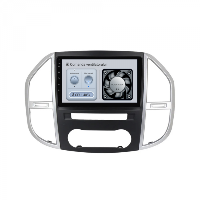 Navigatie Dedicata Mercedes Vito W447 (2014-2021), 10Inch, 6Gb Ram, 128Gb Stocare, Carplay [6]