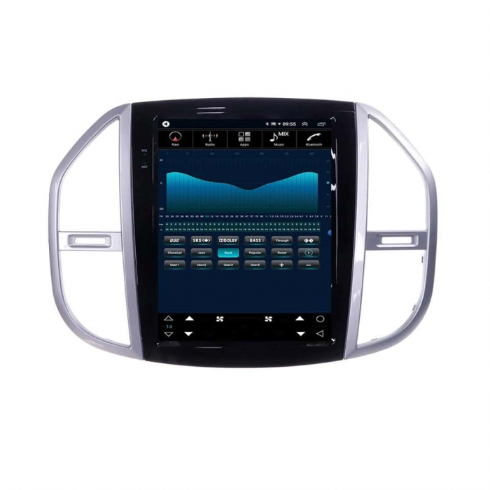 Navigatie Android Dedicata Mercedes Vito W447 (2014-2021), 9.7 Inch, 2Gb Ram, 32Gb stocare, Bluetooth, WiFi, Carplay [5]