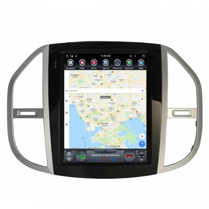 Navigatie Android Dedicata Mercedes Vito W447 (2014-2021), 9.7 Inch, 2Gb Ram, 32Gb stocare, Bluetooth, WiFi, Carplay [6]