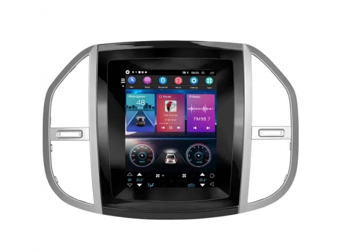 Navigatie Android Dedicata Mercedes Vito W447 (2014-2021), 9.7 Inch, 8Gb Ram, 128Gb stocare, Bluetooth, WiFi, Carplay [1]