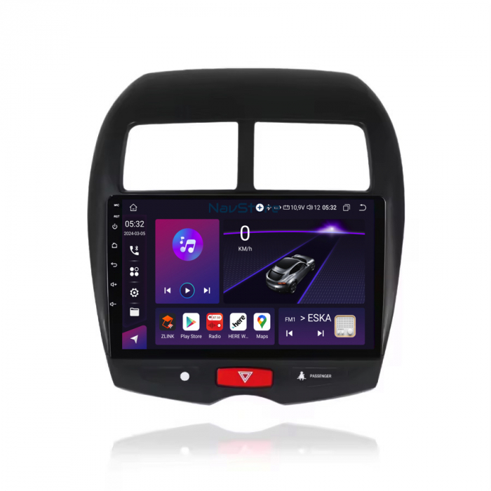 Navigatie Android Dedicata Mitsubishi ASX (2010 - 2019), 10Inch, 4Gb Ram, 64Gb Stocare, Bluetooth, WiFi, Carplay [3]