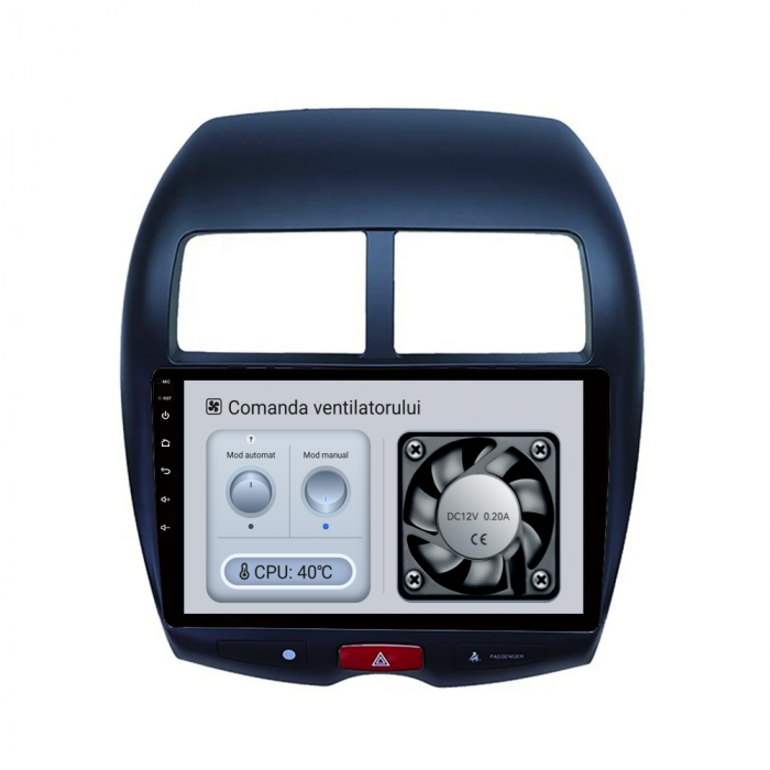 Navigatie Dedicata Mitsubishi ASX (2010 - 2016), 10Inch, 6Gb Ram, 128Gb Stocare, Carplay [6]