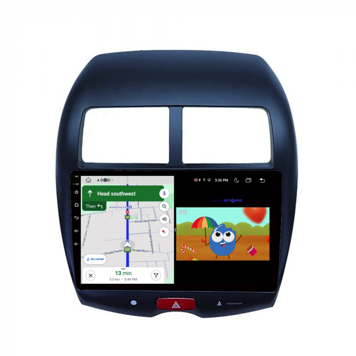 Navigatie Dedicata Mitsubishi ASX (2010 - 2016), 10Inch, 6Gb Ram, 128Gb Stocare, Carplay [5]