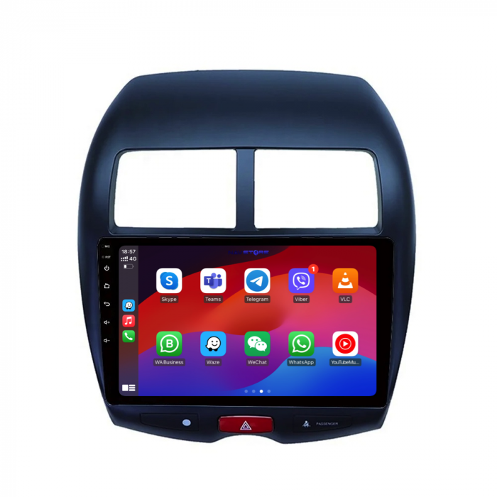 Navigatie Dedicata Mitsubishi ASX (2010 - 2016), 10Inch, 6Gb Ram, 128Gb Stocare, Carplay [4]