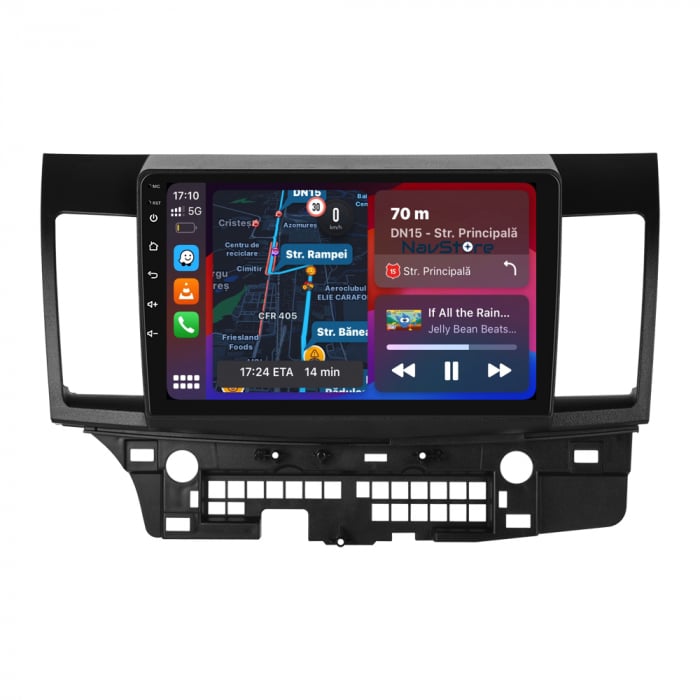 Navigatie Android Dedicata Mitsubishi Lancer (2007-2013), 9Inch, 4Gb Ram, 64Gb Stocare, Bluetooth, WiFi, Carplay [6]