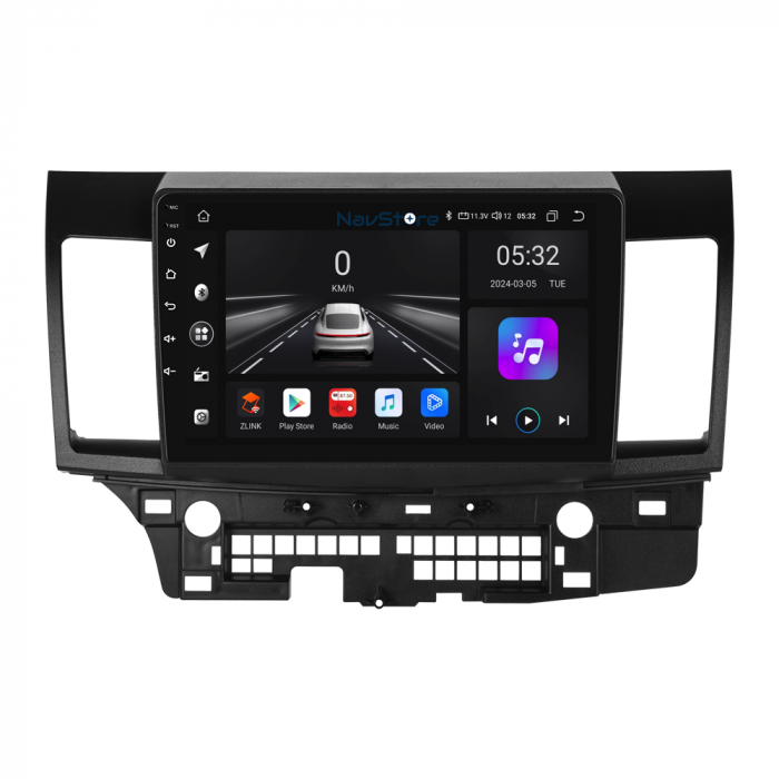 Navigatie Android Dedicata Mitsubishi Lancer (2007-2013), 9Inch, 4Gb Ram, 64Gb Stocare, Bluetooth, WiFi, Carplay [2]