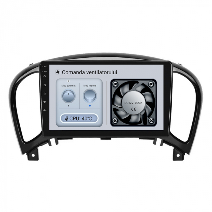 Navigatie Android Dedicata Nissan Juke (2010-2017), 9Inch, 4Gb Ram, 64Gb Stocare, Bluetooth, WiFi, Carplay [3]
