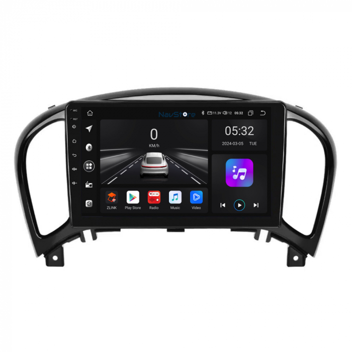 Navigatie Android Dedicata Nissan Juke (2010-2017), 9Inch, 4Gb Ram, 64Gb Stocare, Bluetooth, WiFi, Carplay [2]