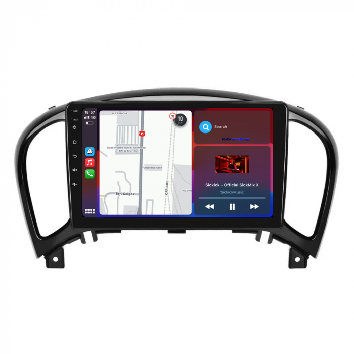 Navigatie Dedicata Nissan Juke (2010-2017), 9Inch, 6Gb Ram, 128Gb Stocare, Carplay [3]