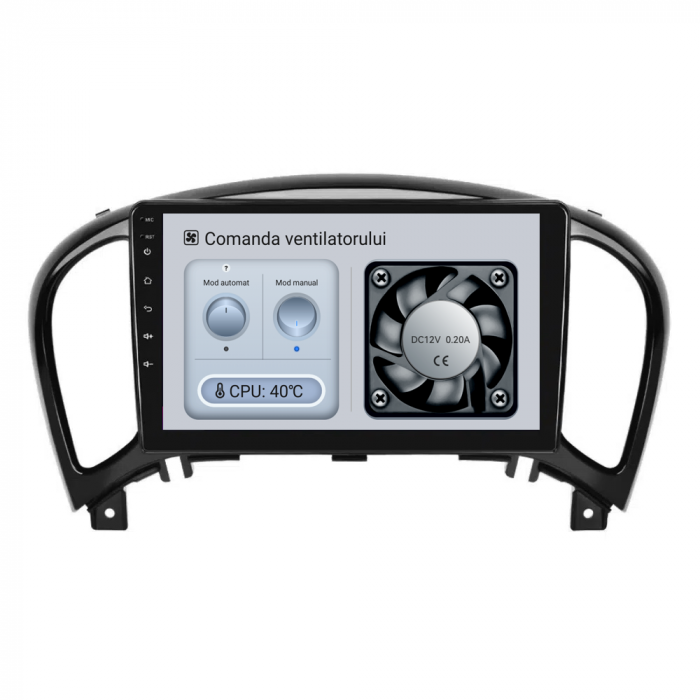 Navigatie Dedicata Nissan Juke (2010-2017), 9Inch, 6Gb Ram, 128Gb Stocare, Carplay [6]