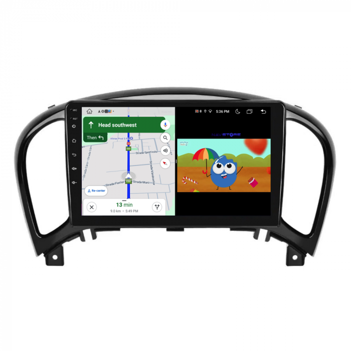 Navigatie Dedicata Nissan Juke (2010-2017), 9Inch, 6Gb Ram, 128Gb Stocare, Carplay [5]