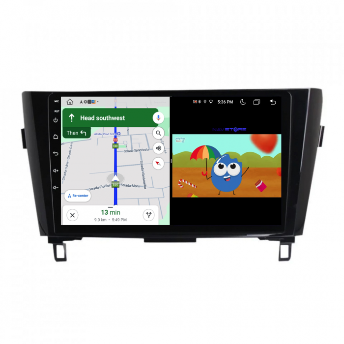 Navigatie Dedicata Nissan Qashqai J11, X Trail T32 (2013-2018), 10Inch, 8Gb Ram, 256Gb Stocare, Carplay [5]