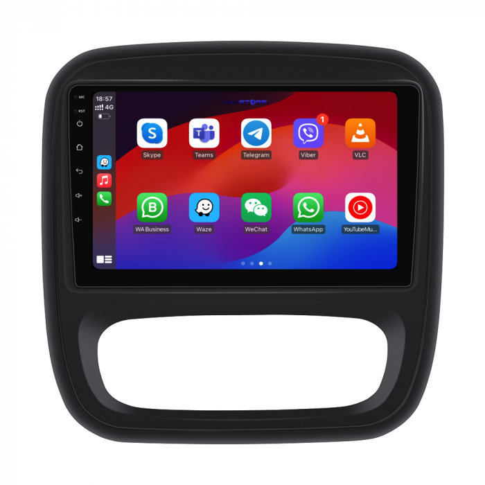 Navigatie Dedicata Opel Vivaro/Renault Trafic/Fiat Talento (2014 - 2018), 9 Inch, 6Gb Ram, 128Gb stocare, Carplay [4]