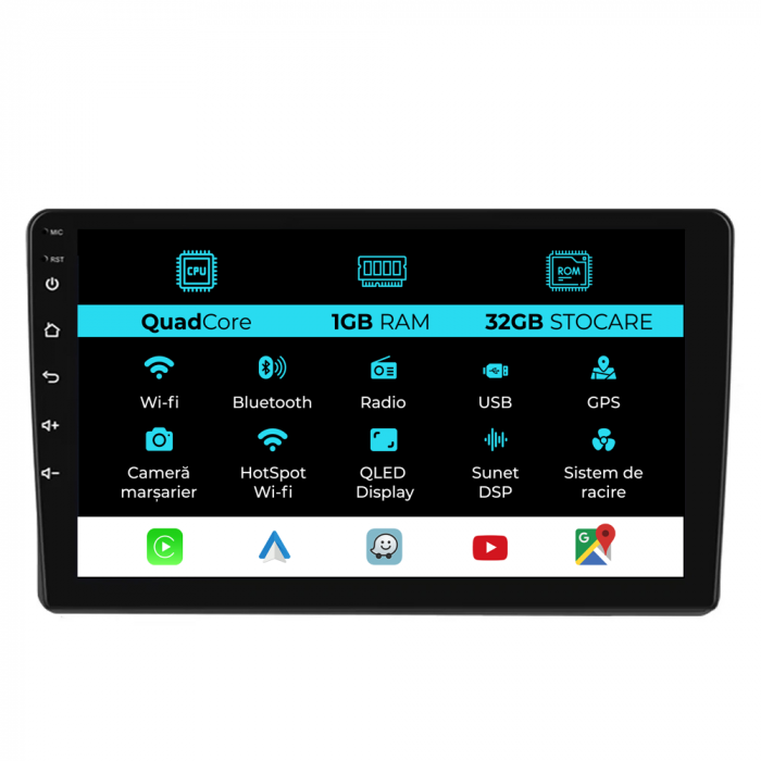Navigatie Dedicata Opel Zafira/Astra/Antara/Corsa (2005-2015), 9Inch, 1Gb Ram, 32Gb Stocare, Carplay [1]