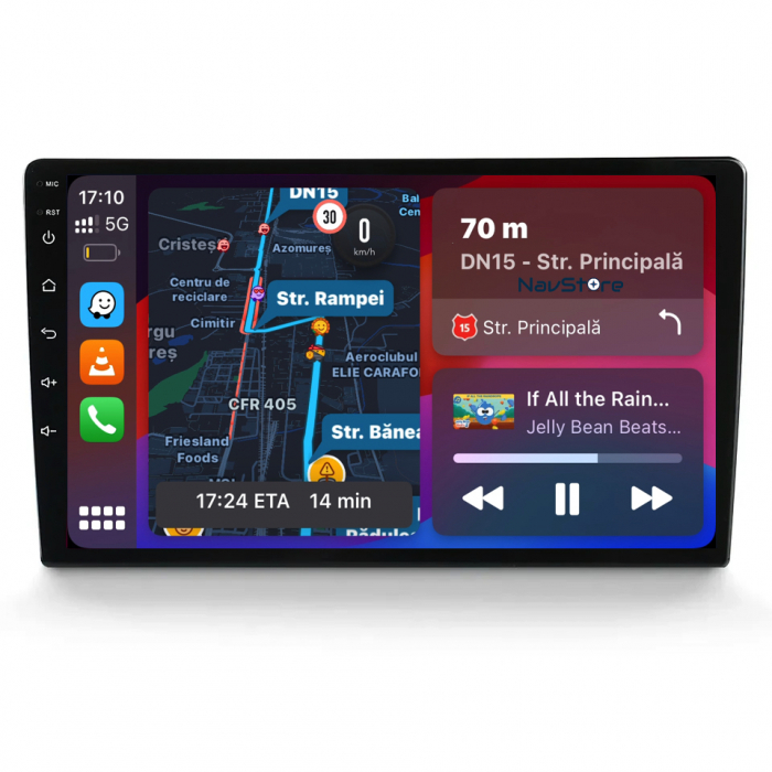 Navigatie Android Dedicata Opel Zafira/Astra/Antara/Corsa (2005-2015), 9Inch, 4Gb Ram, 64Gb Stocare, Bluetooth, WiFi, Carplay [4]