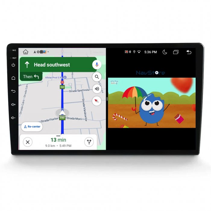 Navigatie Android Dedicata Opel Zafira/Astra/Antara/Corsa (2005-2015), 9Inch, 4Gb Ram, 64Gb Stocare, Bluetooth, WiFi, Carplay [7]