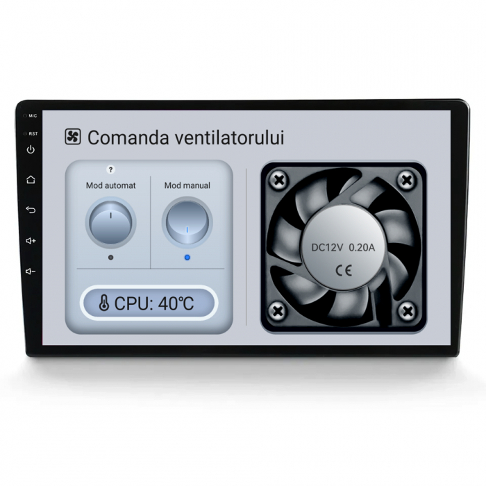 Navigatie Android Dedicata Opel Zafira/Astra/Antara/Corsa (2005-2015), 9Inch, 4Gb Ram, 64Gb Stocare, Bluetooth, WiFi, Carplay [3]