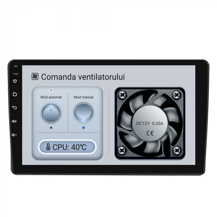 Navigatie Dedicata Opel Zafira/Astra/Antara/Corsa (2005-2015), 9Inch, 6Gb Ram, 128Gb Stocare, Carplay [6]