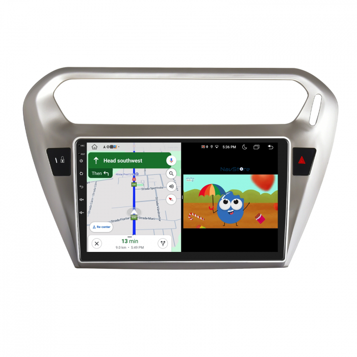 Navigatie Dedicata Peugeot 301, Citroen C-Elysee (2013-2018), 9Inch, 2Gb Ram, 64Gb Stocare, Carplay [5]