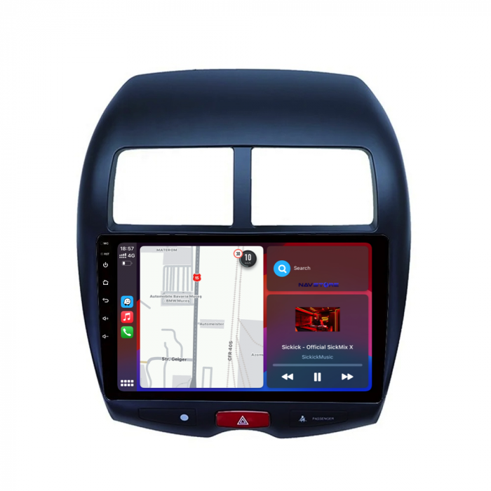 Navigatie Dedicata Peugeot 4008 (2012-2019), 10Inch, 6Gb Ram, 128Gb Stocare, Carplay [3]