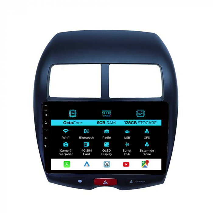 Navigatie Dedicata Peugeot 4008 (2012-2019), 10Inch, 6Gb Ram, 128Gb Stocare, Carplay [1]