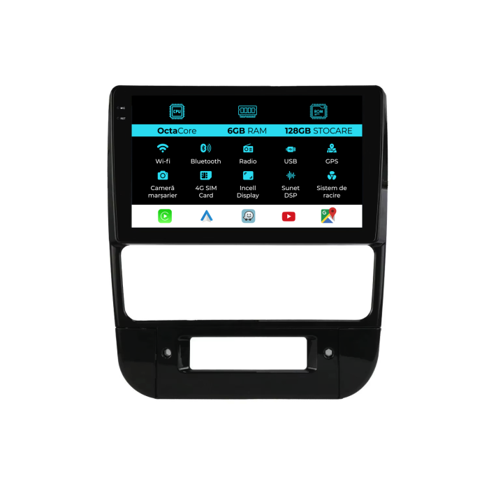 Navigatie Dedicata Peugeot 406 (1998-2004), 9Inch, 6Gb Ram, 128Gb Stocare, Carplay [1]