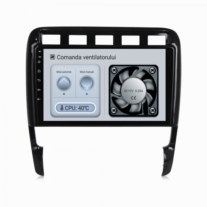 Navigatie Dedicata Porsche Cayenne (2002-2010), 9Inch, 6Gb Ram, 128Gb Stocare, Carplay [6]