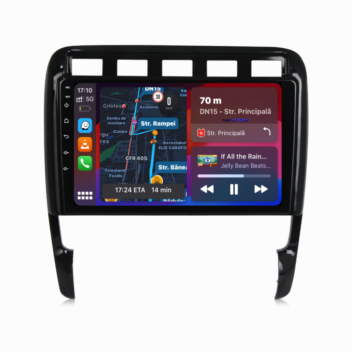 Navigatie Dedicata Porsche Cayenne (2002-2010), 9Inch, 6Gb Ram, 128Gb Stocare, Carplay [2]