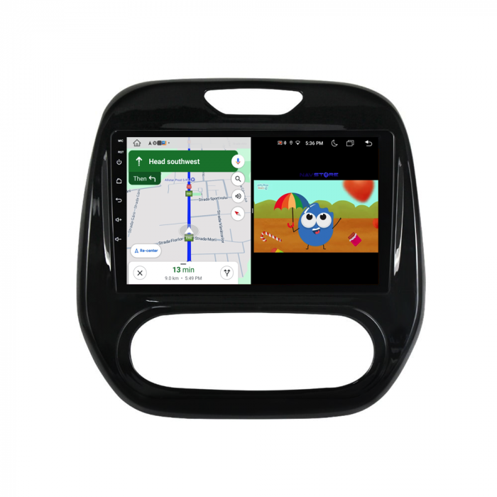 Navigatie Dedicata Renault Captur (2013-2020), 9Inch, 8Gb Ram, 256Gb Stocare, Carplay [5]