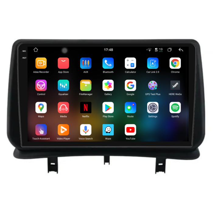 Navigatie Android Dedicata Renault Clio 3 (2005-2014), 2K, 12Gb Ram, 256Gb Stocare, Carplay [3]