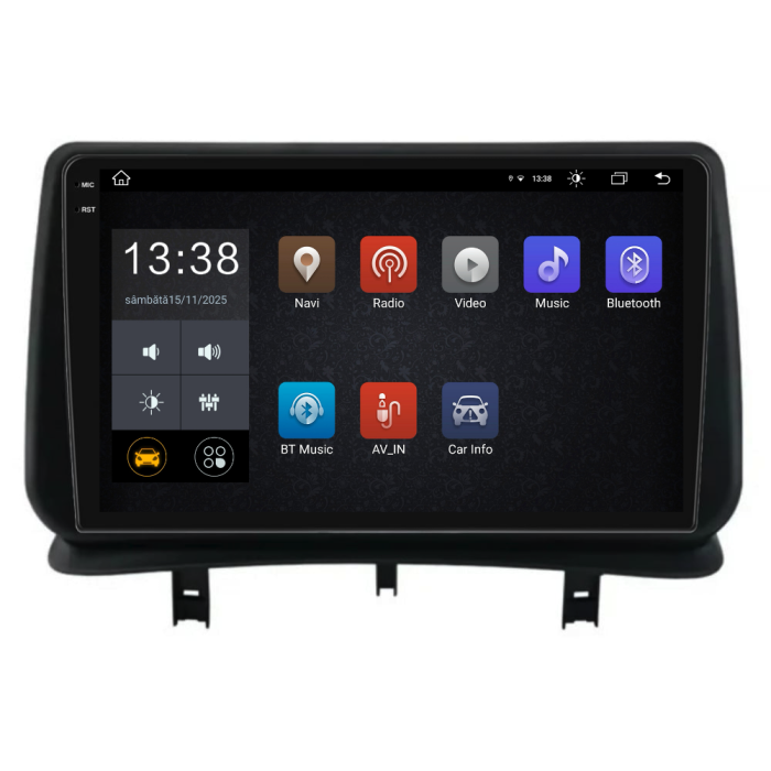 Navigatie Android Dedicata Renault Clio 3 (2005-2014), 2K, 4Gb Ram, 64Gb Stocare, Carplay [4]