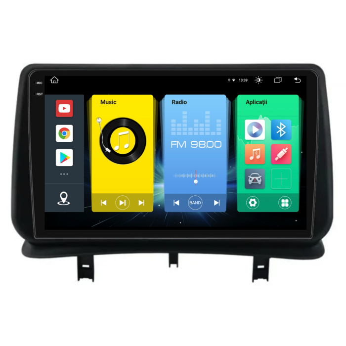 Navigatie Android Dedicata Renault Clio 3 (2005-2014), 2K, 8Gb Ram, 256Gb Stocare, Carplay [7]