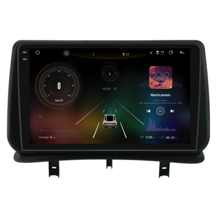 Navigatie Android Dedicata Renault Clio 3 (2005-2014), 2K, 12Gb Ram, 256Gb Stocare, Carplay [2]