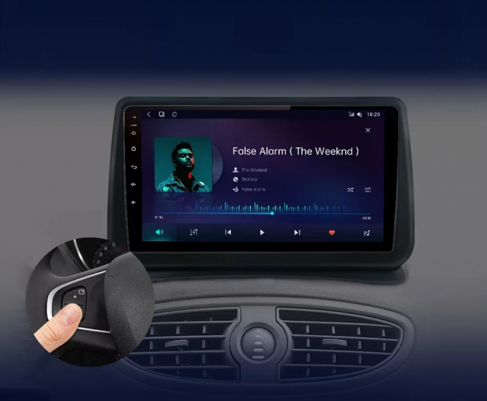 Navigatie Dedicata Renault Clio 3 (2005-2014), 9Inch, 6Gb Ram, 128Gb Stocare, Carplay [8]