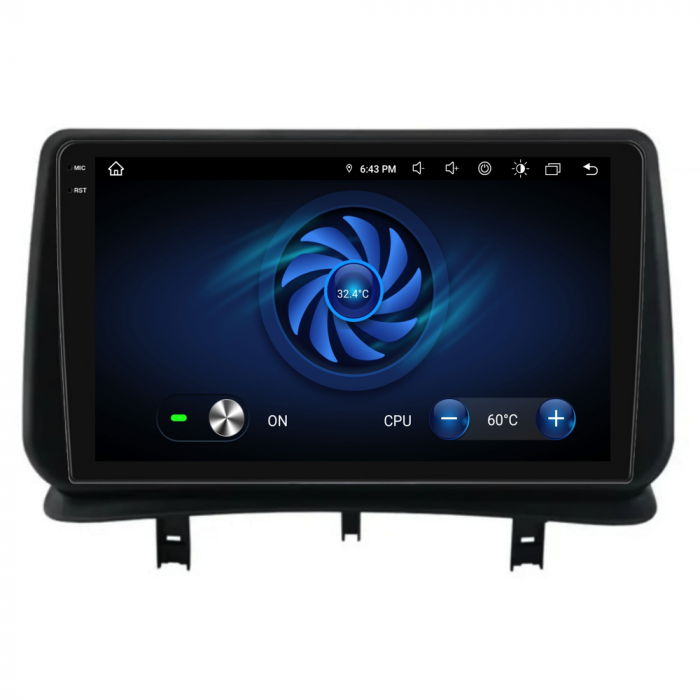 Navigatie Android Dedicata Renault Clio 3 (2005-2014), 2K, 8Gb Ram, 256Gb Stocare, Carplay [8]