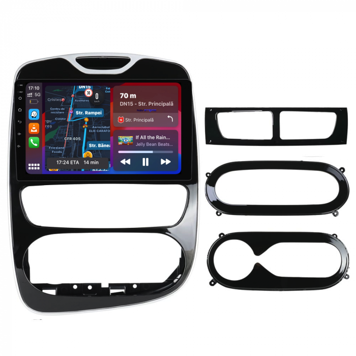 Navigatie Dedicata Renault Clio 4 (2012-2019), 9Inch, 6Gb Ram, 128Gb Stocare, Carplay [2]