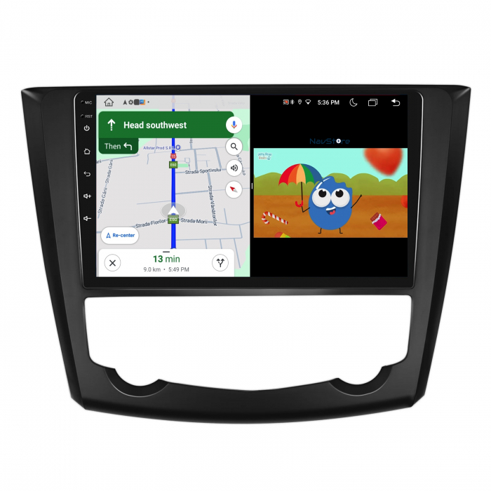 Navigatie Android Dedicata Renault Kadjar (2015-2019), 9Inch, 4Gb Ram, 64Gb Stocare, Bluetooth, WiFi, Carplay [8]