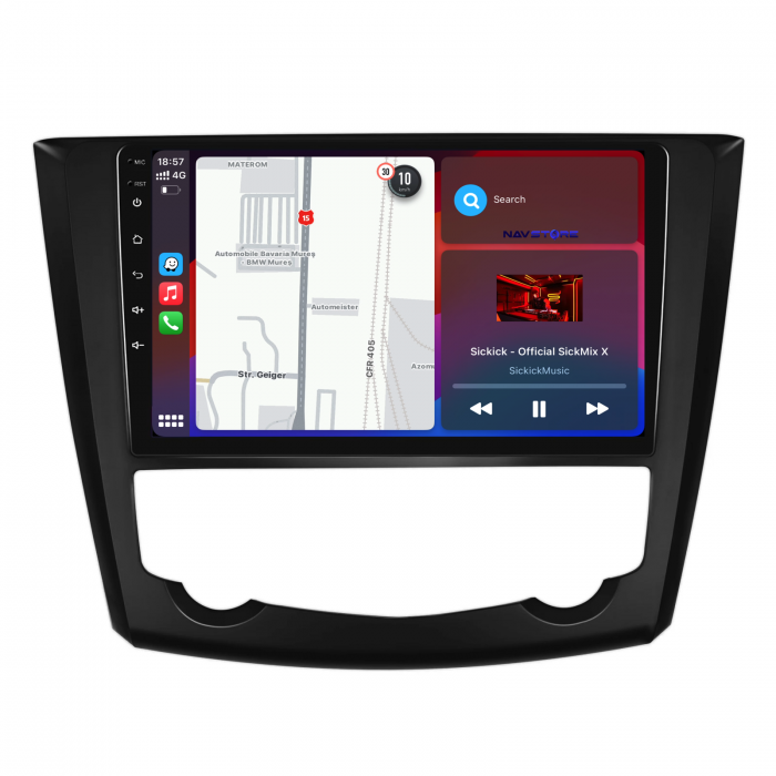 Navigatie Dedicata Renault Kadjar (2015-2019), 9Inch, 4Gb Ram, 64Gb Stocare, Carplay [3]