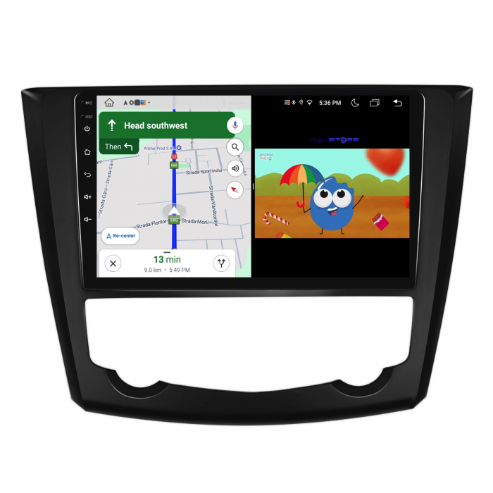 Navigatie Dedicata Renault Kadjar (2015-2019), 9Inch, 6Gb Ram, 128Gb Stocare, Carplay [5]