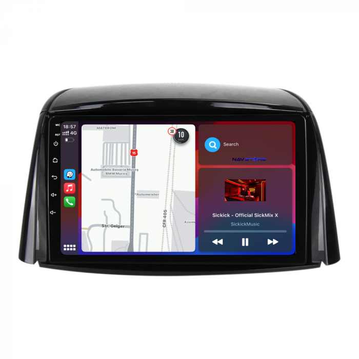 Navigatie Dedicata Renault Koleos (2008-2016), 9Inch, 6Gb Ram, 128Gb Stocare, Carplay [3]