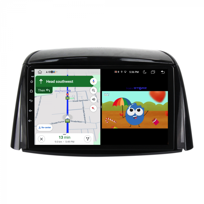 Navigatie Dedicata Renault Koleos (2008-2016), 9Inch, 6Gb Ram, 128Gb Stocare, Carplay [5]
