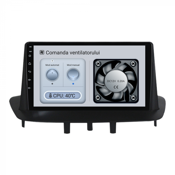 Navigatie Dedicata Renault Megane 3 (2008-2015), 9 Inch, 6Gb Ram, 128Gb stocare, CarPlay [6]