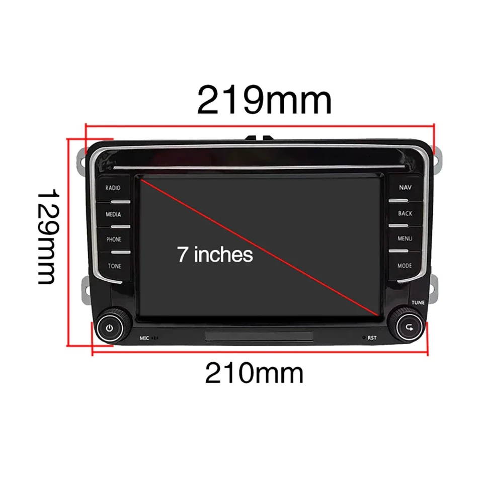 Navigatie Dedicata Seat, 7Inch, 2Gb Ram, 64Gb stocare, Apple Carplay/Android Auto [4]