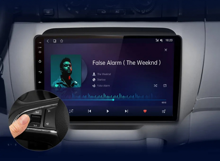 Navigatie Android Dedicata Skoda Fabia (2007-2014), 10Inch, 2Gb Ram, 64Gb Stocare, Carplay [9]