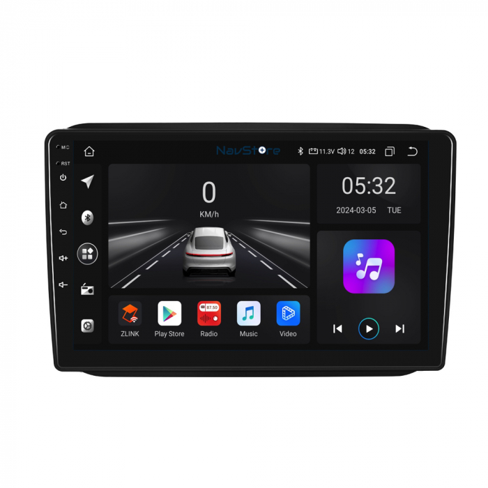 Navigatie Android Dedicata Skoda Fabia (2007-2014), 10Inch, 4Gb Ram, 64Gb Stocare, Bluetooth, WiFi, Carplay [2]